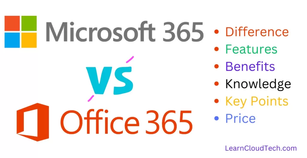 Difference Between M365 and O365